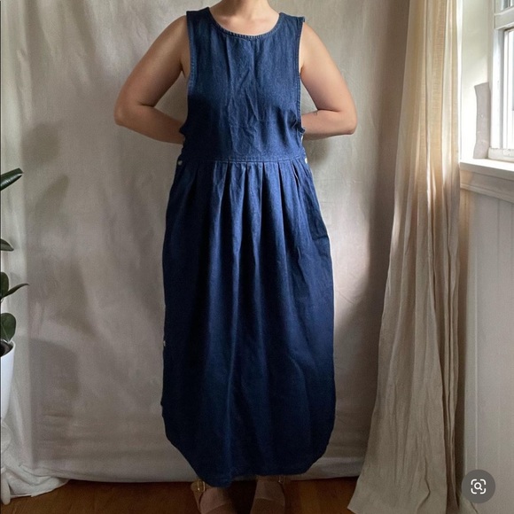 Classic LL Bean Apron Dress - Picture 4 of 4